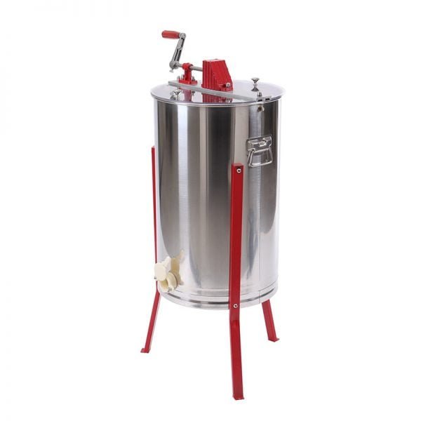 HE 3M 3 Frame Stainless Manual Honey Extractor 2