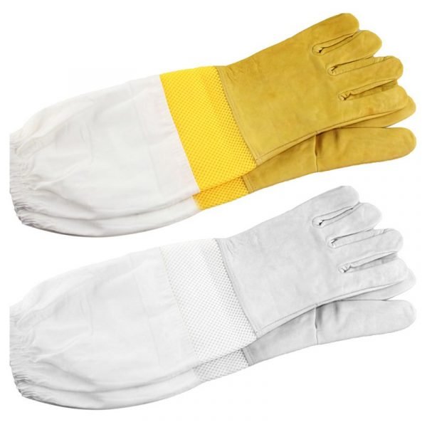 Breathable-Beekeeping-Goatskin-Gloves-2