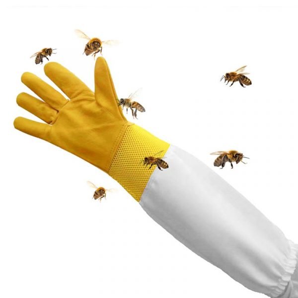 Breathable-Beekeeping-Goatskin-Gloves-4