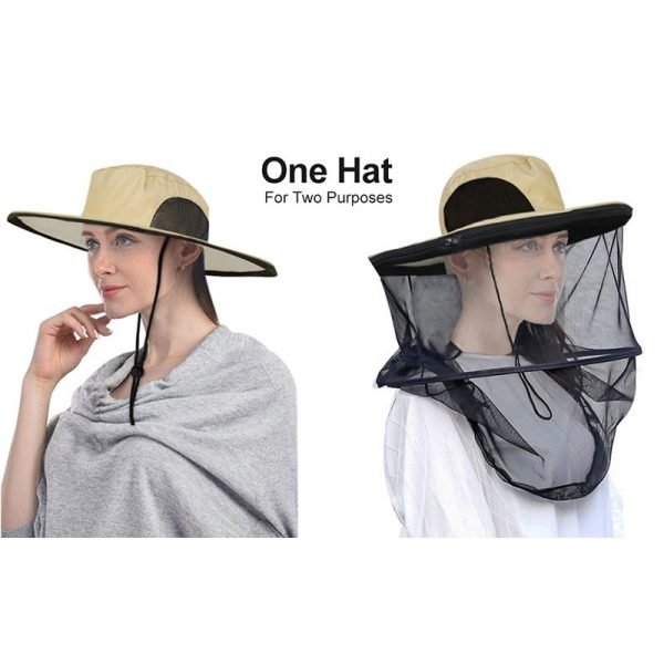 Multifunction-beekeeping-fishing-veil-hat-3