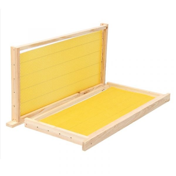 Wooden-Frames-with-Beeswax-Foundation-7